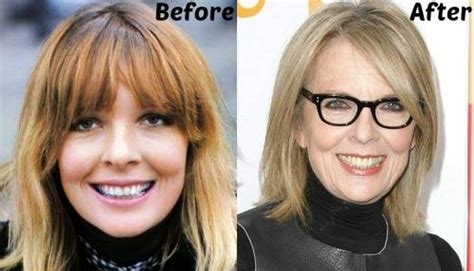 diane keaton younger years|diane keaton before and after.